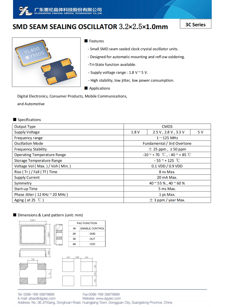 OSC 3225-3C