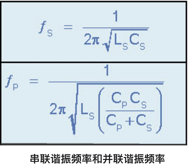 串聯(lián)諧振頻率和并聯(lián)諧振頻率